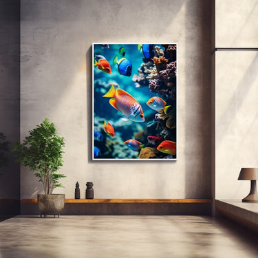 Colourful Fish Painting